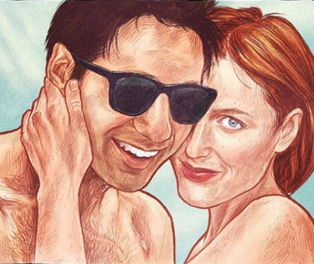 Also, fun announcement, the official art for the X-Files fanfic exchange is brought to us by the ever so talented Meg! Follow her on Twitter (@megmeyersdesign), Instagram (xfdoodles), and Tumblr (megdoesart). #XFSummer2019