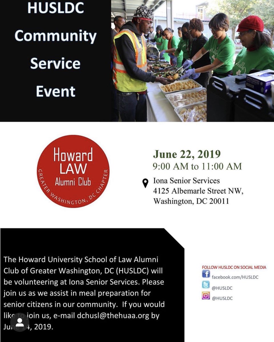 Happy Friday! Can’t wait to see you tomorrow morning for our community service event at Iona Senior Services!