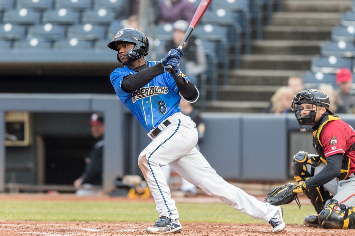 In his first Eastern League at bat in more than 2 months, RubberDucks 2B Andruw Monasterio hits a three-run HOME RUN!

END 1 | Akron 3 | Erie 0

📷<a href="/AIPphoto/">Accent Images</a>