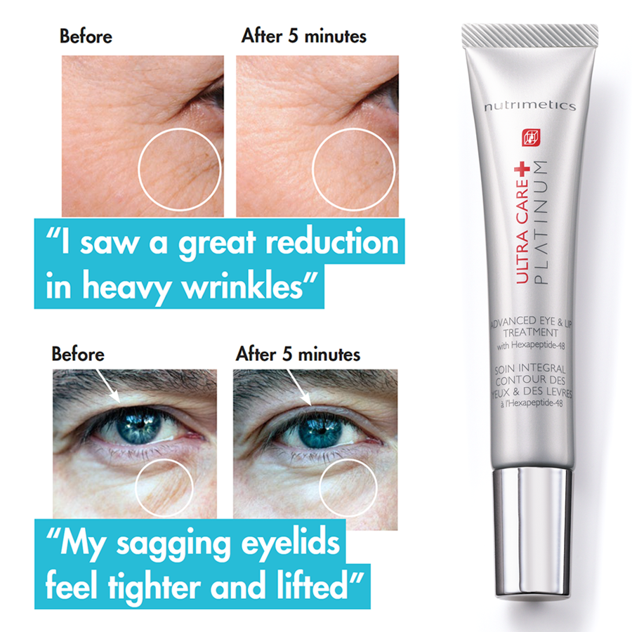 See visible results in just 5 minutes! Share your before and after shots with us using the hashtag #NutriResults