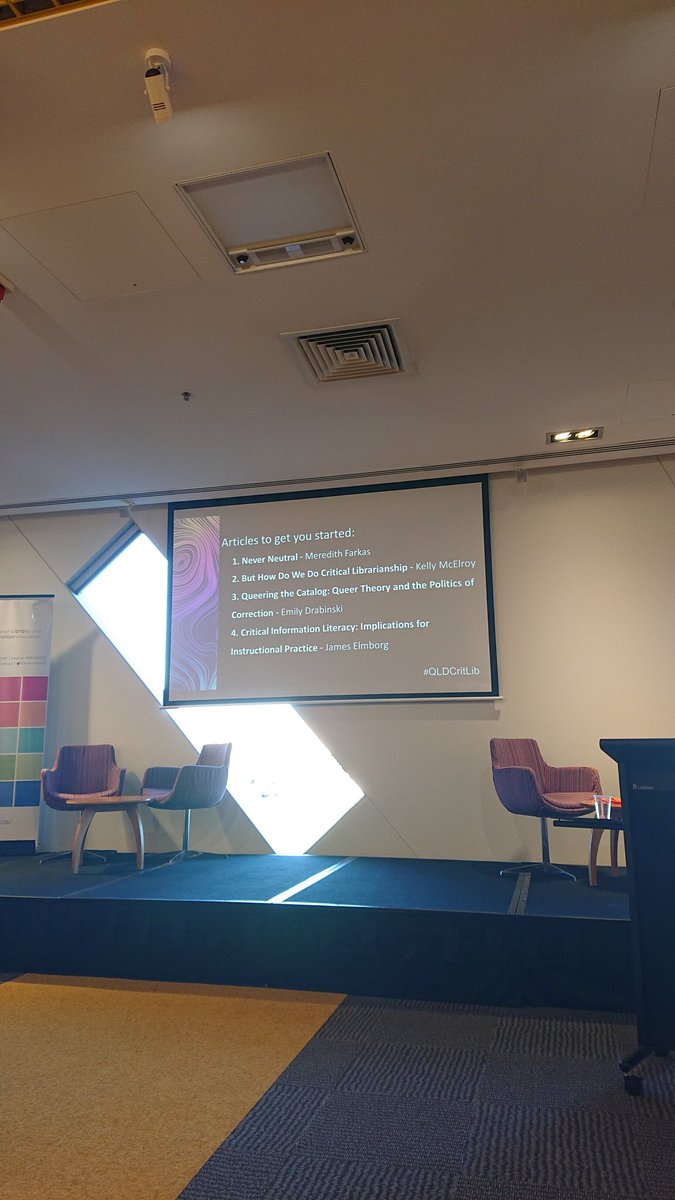 leatherboundlib's tweet photo. Good articles to get started on the theory of critical librarianship at #QLDCritLib https://t.co/ZpqNS4XjsE
