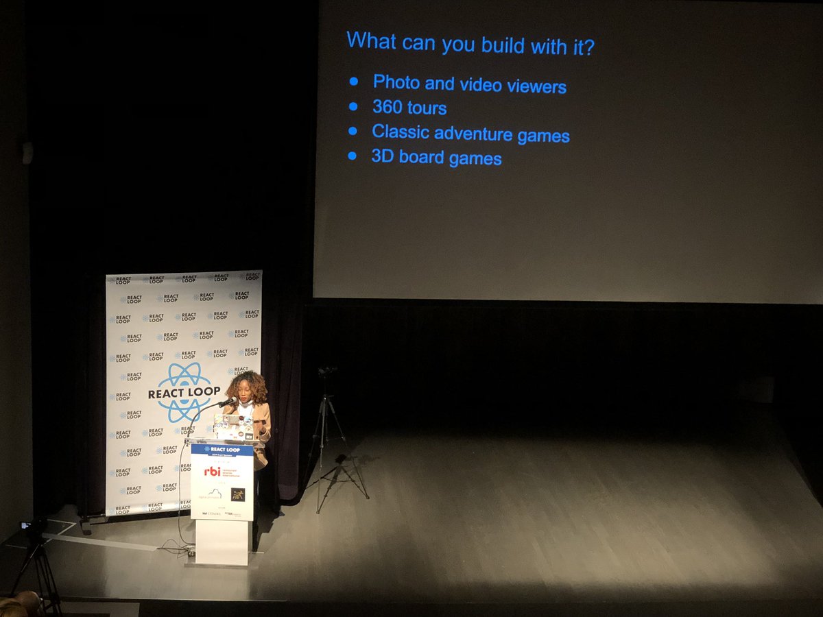 ReactLoop's tweet image. Our first VR/AR talk w/ @TaelurAlexis on #React 360! 👓 #ReactLoop19 👌🏻