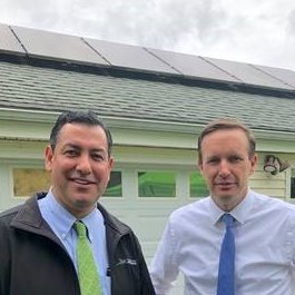 Thank you <a href="/ChrisMurphyCT/">Chris Murphy 🟧</a> for visiting the Bezerra family today and <a href="/posigensolar/">PosiGen</a> reducing the burden of energy costs through solar PV and energy efficiency.  Let's bring the green bank model <a href="/CTGreenBank/">CT Green Bank</a> pioneered in Connecticut to the country #GreenBankAct2019