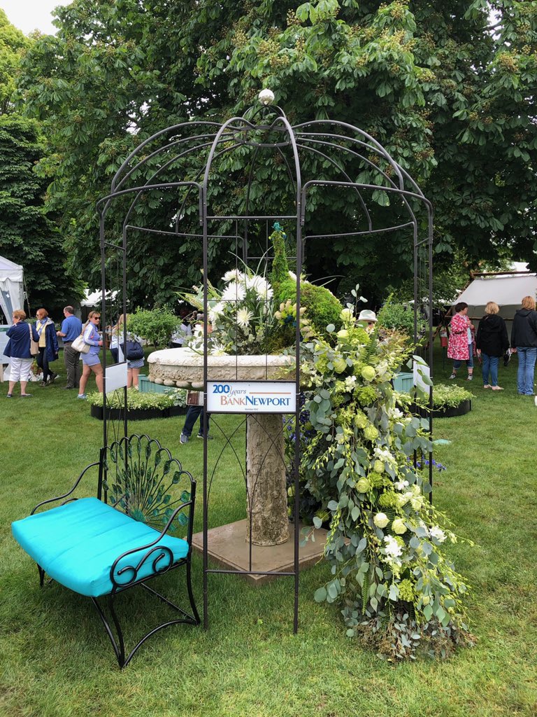 Snap a selfie and tag <a href="/NewportFlowerSh/">Newport Flower Show</a> in your photos at the #BankNewport selfie spot, inspired by John James Audubon’s love for birds. #NewportFlowerShow