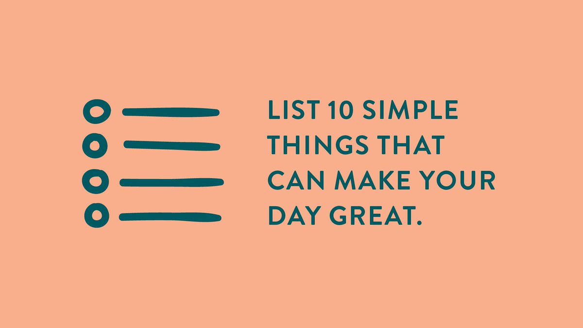 wealthxdesign's tweet photo. We want to take a little cue from our podcast guest, @marcchampagne, and ask you to do something today.... 

Set aside 10 minutes and jot down what comes to mind. Then, use that list whenever you need a pick-me-up. https://t.co/H13roXH8YL