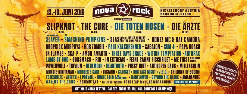 brudermet's tweet photo. Weiter ging es mit der Megalaune beim Nova Rock 2019 beim Tag 3
#BandfotoLiveNovaRockFestival2019 #ChildrenofBodom #InfectedRain #JBO #MILLENCOLIN #NovaRock2019 #PannoniaFields #POWERWOLF #SeekAndDestroy #ToTheRatsAndWolves https://t.co/nn5wErnS7h https://t.co/9PBtj3kUGR