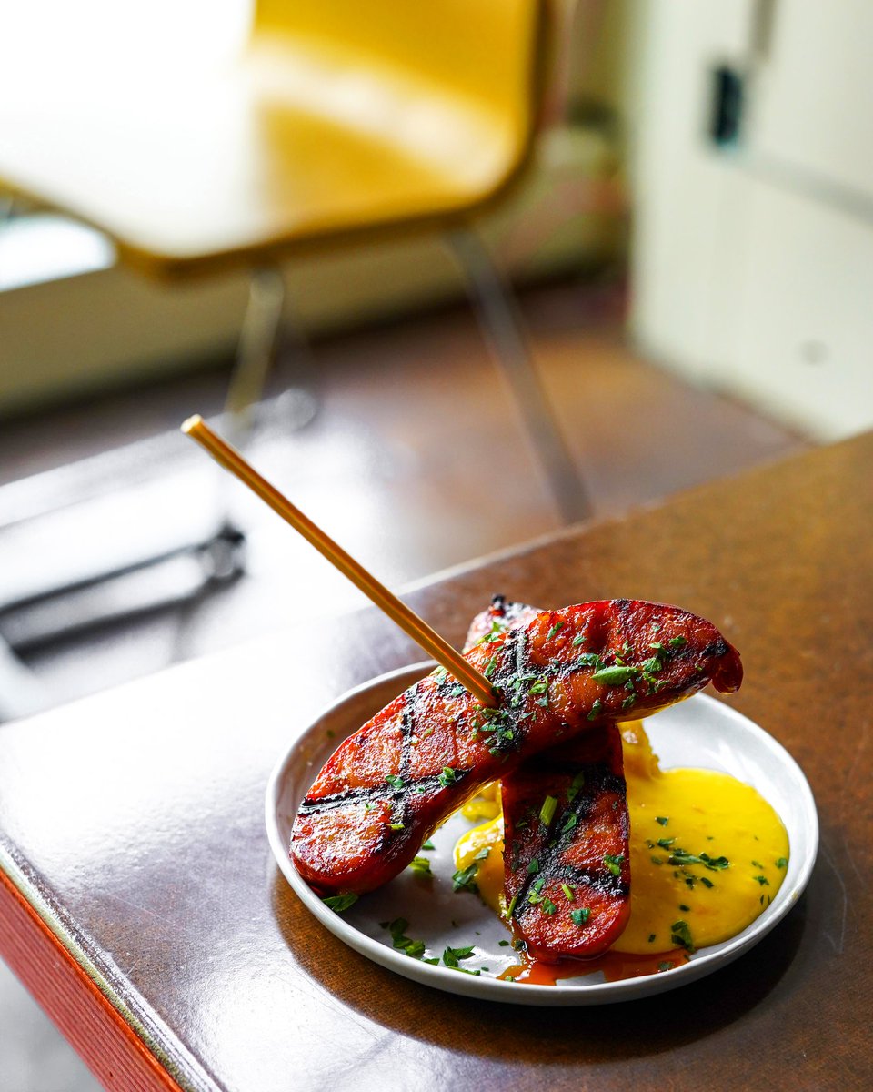 Kick off the #weekend with your favorite tapas like our grilled <a href="/DespanaNYC/">Despaña</a> #chorizo with shallot marmalade and saffron aioli! 😍😍 😍