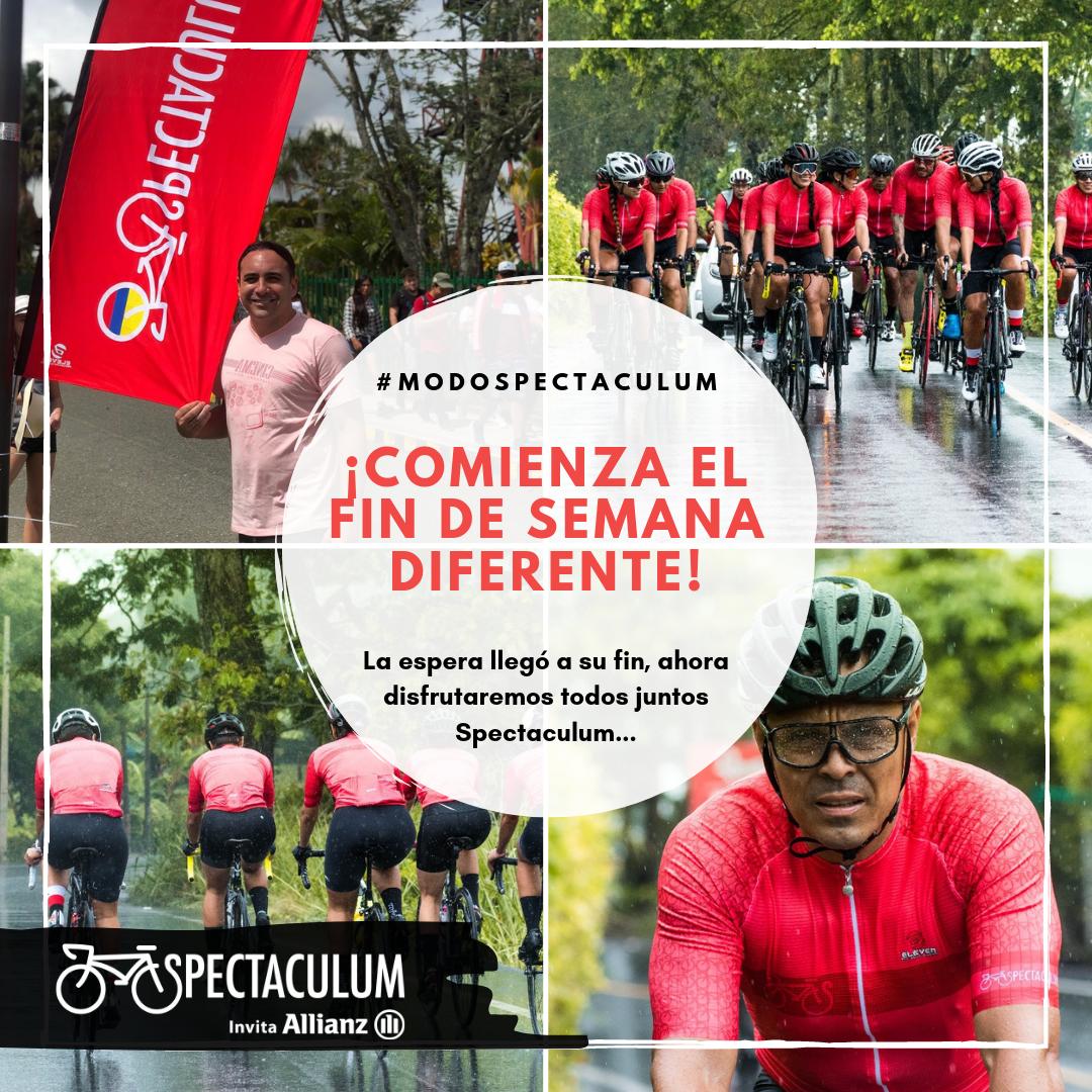 La espera llegó a su fin, el #VamosJuntos es una realidad y ahora todos disfrutaremos de #UnEventoDiferente en #ModoSpectaculum 😍👏💪
Estás preparado❓ Cuál recorrido es el tuyo❓
Trae tu #ActitudSpectaculum contigo y vamos a vivir una experiencia única e inolvidable 🔥🚲