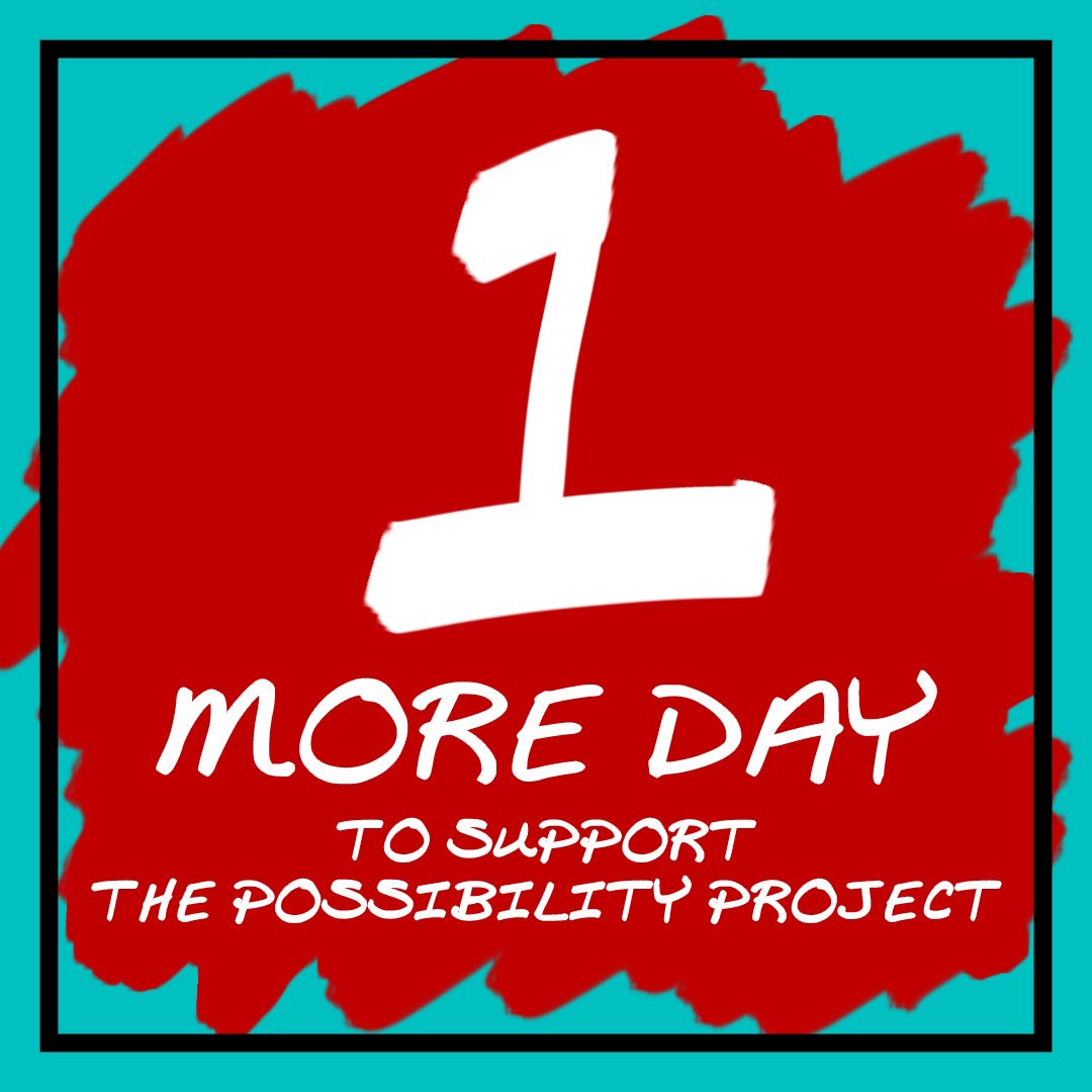 LAST CALL! Today is the final day of @possibilityproj campaign to empower #fostercare youth. Give and make a difference! bit.ly/MissionPossibl…
