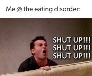 BeatEDs's tweet image. Sometimes you just need to #remind ED to #shutup! #tellitlikeitis #edrecovery #selftalk #awareness #focus #strength #courage #determination
