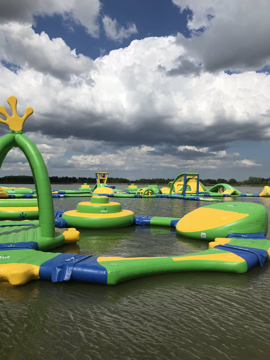 We even have something for the little ones this summer - the Happy Splash is perfect for ages 4-6 years old!  💦  Just 2 more days to wait!!! We open at 10am on Monday!

Sign your waiver now already for the whole summer bit.ly/2Kvw5ic 
See you at the #FunSplash!