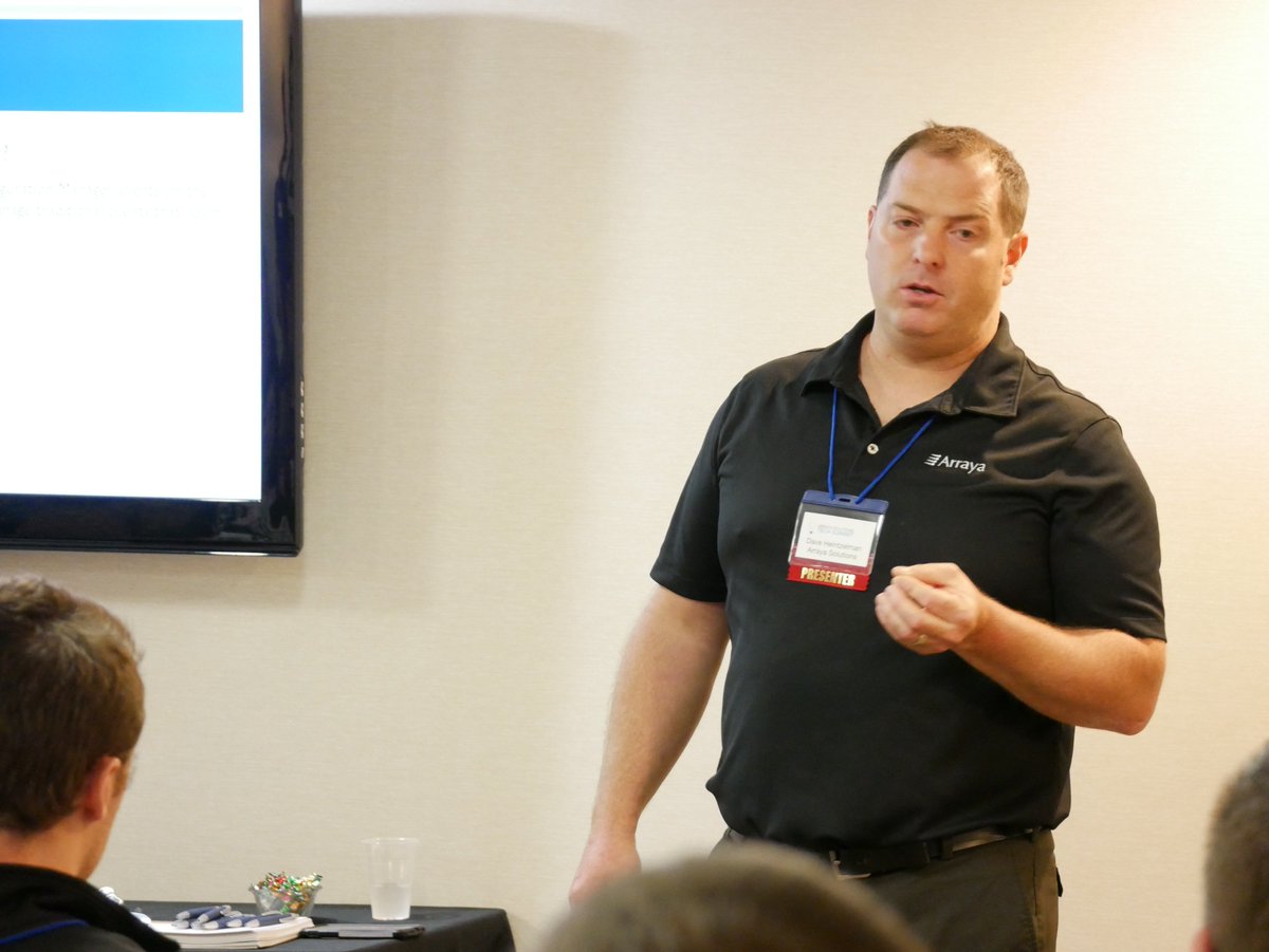 KendalArraya's tweet image. RT ArrayaSolutions: How about a few more action shots from the 5th Annual #ArrayaTechSummit? #FlashbackFriday