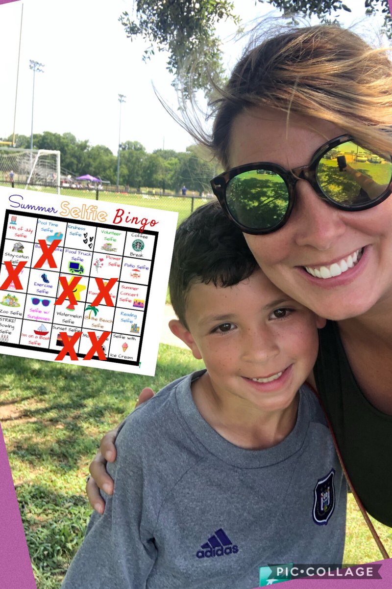 4hogsett's tweet image. Spending a lot of time on the fields! #whatisbaseball? #soccerselfie #summerselfiebingo @LindseyElem