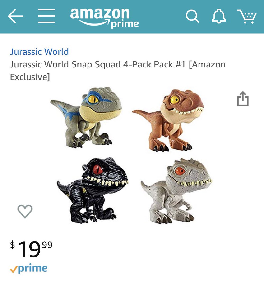 snap squad jurassic world amazon