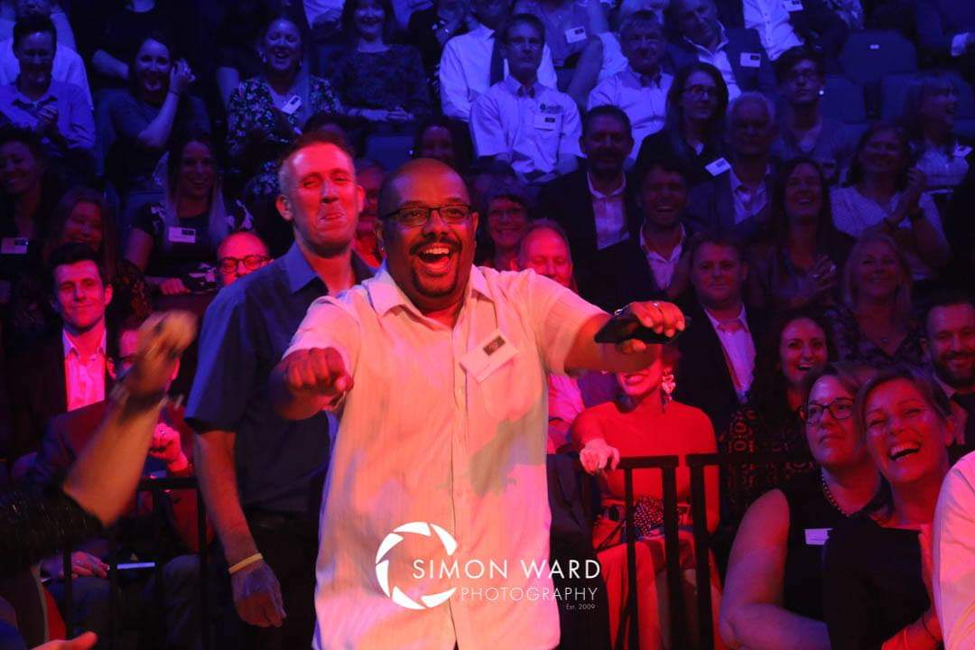SimonWardPhoto's tweet photo. This is what winning at the South Wilts Business of the Year Awards 2019 means to @djdiscodion! 😁
Congratulations to Dion and the team! #SWBOYA19 @SWBOYA19 https://t.co/BWvbKm0OrH