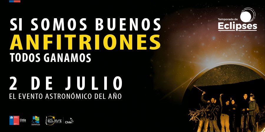 Si perteneces o vas a la provincia de  #Choapa #Limarí o #Elqui este 2 de julio, visita astroturismochile.travel  y conoce todos los detalles del #Eclipse2019. ☀️🌓🌞 ¡El evento Astronómico del año! #RegionDeCoquimbo #EclipsesChile #RegiónEstrella #ModoEclipse #AstroturismoChile
