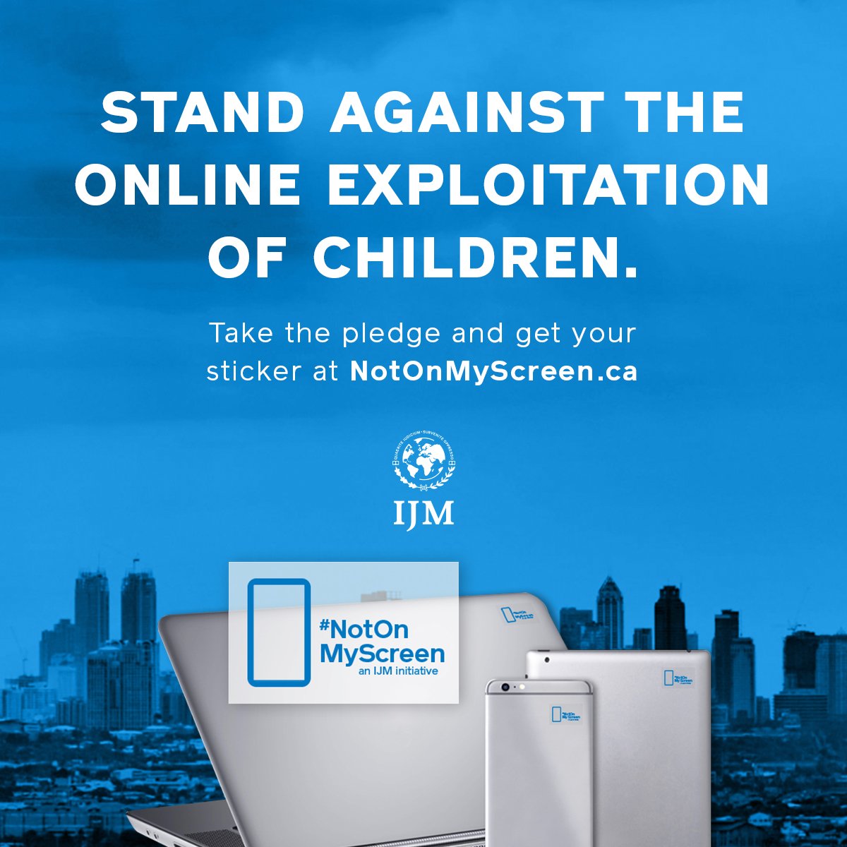 IJMCanada's tweet photo. “As a dad, I was struck by the concrete realization that these are real kids being abused.” - Phil Calvert
Take a stand against cybersex trafficking. #NotOnMyScreen
https://t.co/y9cTSp2JNV https://t.co/7ltZ6N6NN3
