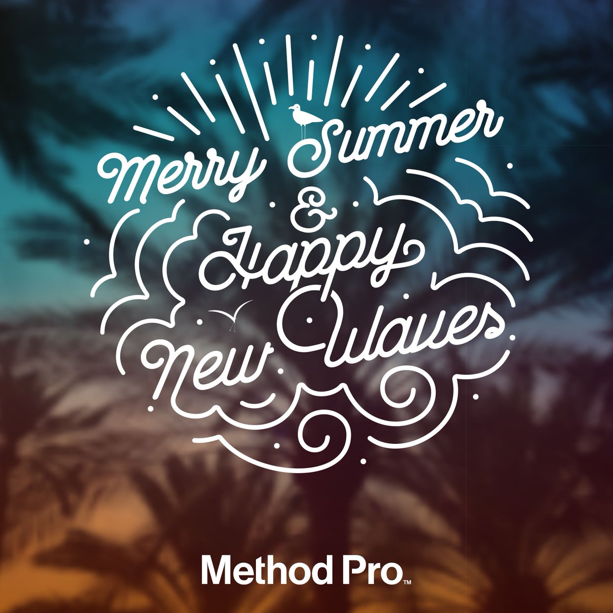 methodproinc's tweet photo. Seas the day! ... It's oficially the First day of #SUMMER! 🌞 🏄 🏝️  We want to hear how are you spending the longest day of the year! #SummerSolstice https://t.co/fRIWoIwBGv