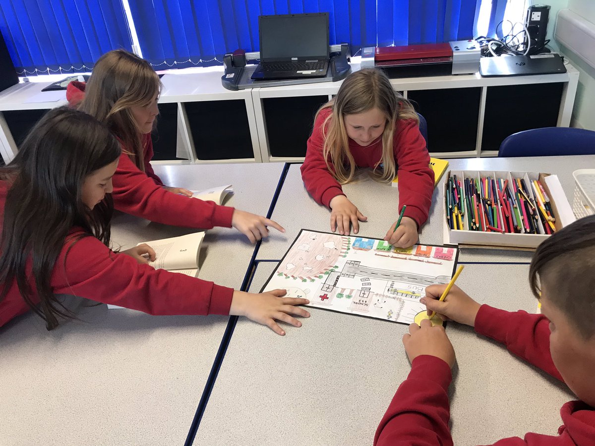 portmeadp's tweet photo. This week in language, Y6’s favourite lesson was skimming and scanning the text for key information in order to create a group map of Camp Green Lake #pmdpy6 #pmdplit #novel #holes https://t.co/0SdBW8w583