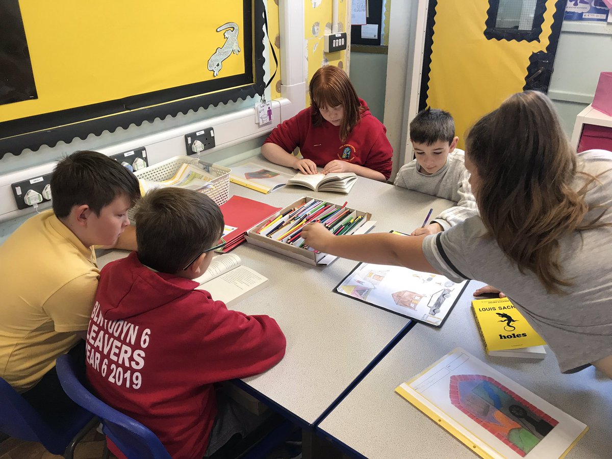 portmeadp's tweet photo. This week in language, Y6’s favourite lesson was skimming and scanning the text for key information in order to create a group map of Camp Green Lake #pmdpy6 #pmdplit #novel #holes https://t.co/0SdBW8w583