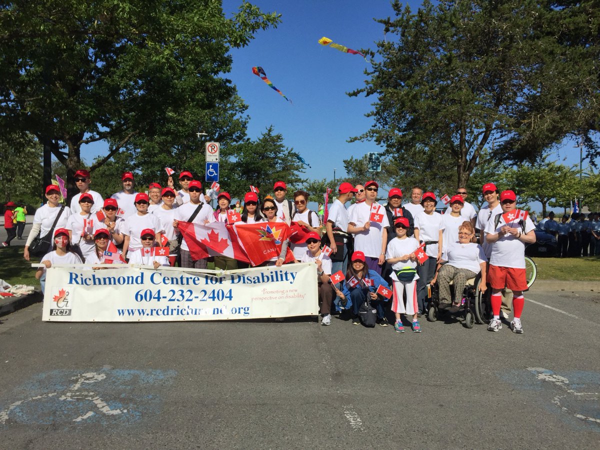 Come join <a href="/RCD_Richmond/">Richmond Centre for Disability (RCD)</a> <a href="/SalmonFest/">Steveston SalmonFest</a> #CanadaDayParade July 1, register at 604-232-2404