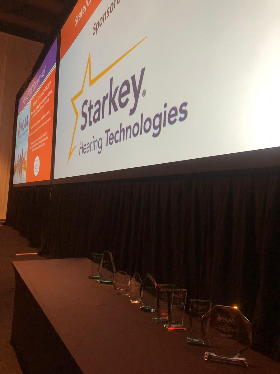 BrandonSawalich's tweet image. .@starkeyhearing is proud to partner with the @HLAA for their annual convention. #HLAA2019 is helping showcase the #innovation in our industry and providing education and support for those with #hearingloss.