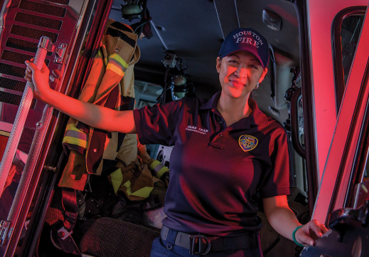 Houston Fire Department psychologist Jana Tran helps firefighters manage the intense stress of their jobs on.apa.org/2IbxlnO