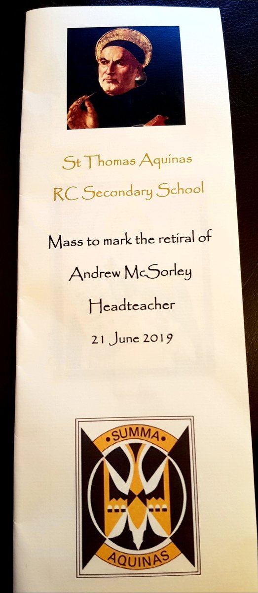 SenoraCT's tweet image. A beautiful celebration  @StThomasAqSec I met Mr.McS as a student teacher in the East Shire a long time ago and then have had the  privilege to  learn from him and work with him in GCC. #vayacondios #newchapter