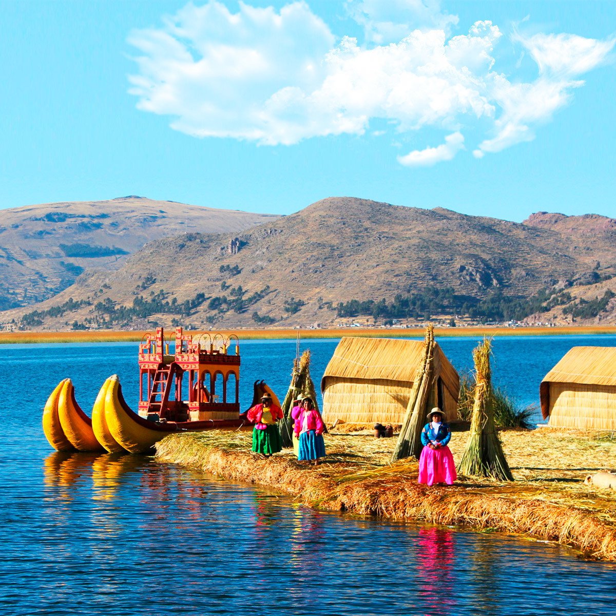 Озеро в перу