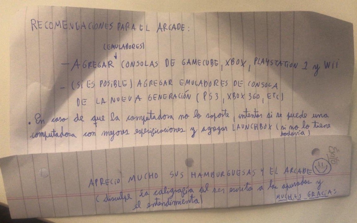 Cuando nuestros (mini) clientes agarran el libro de sugerencias...