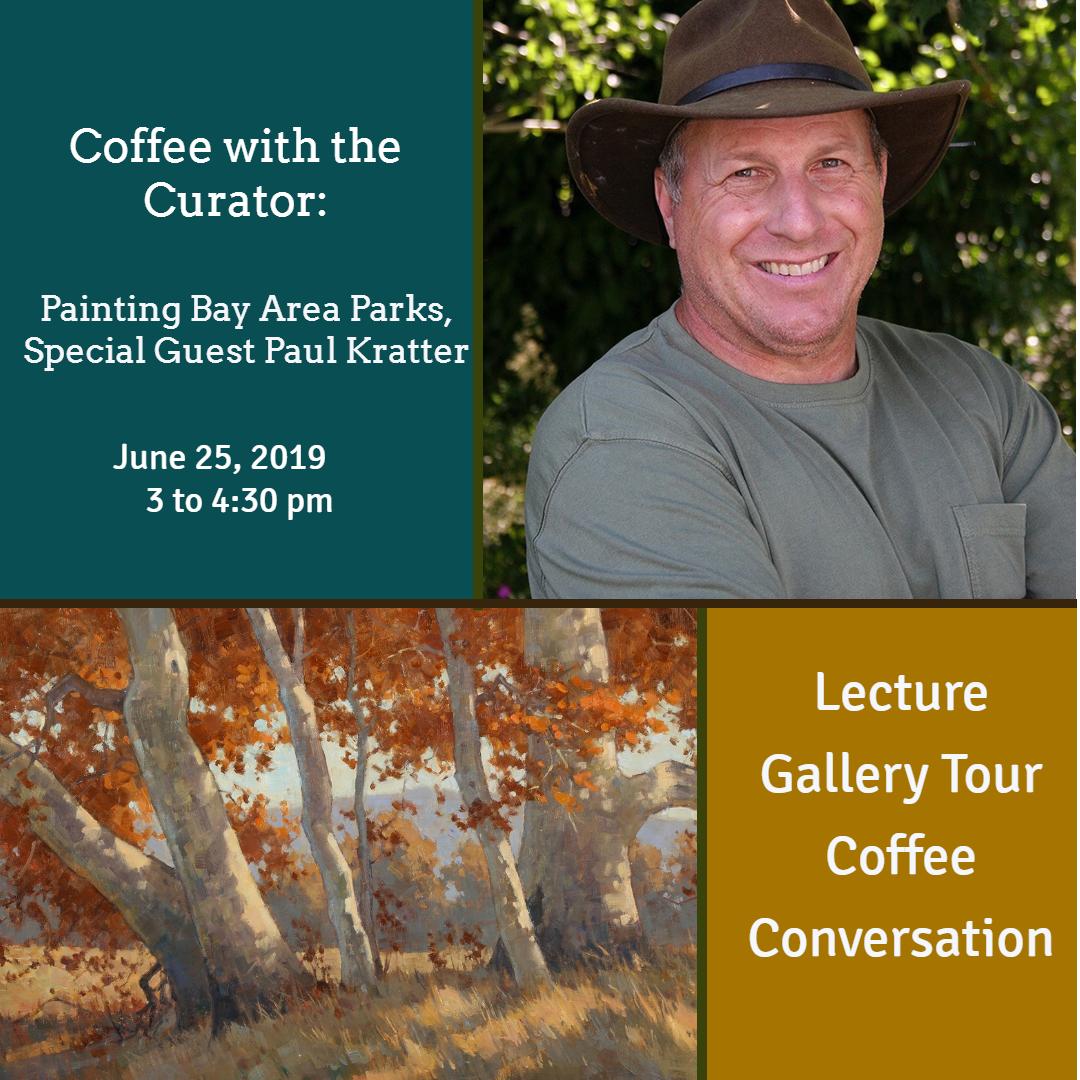 Join us for an afternoon with award-winning painter Paul Kratter. Participants will enjoy refreshments in the gallery while Kratter talks about the California Art Club exhibit Bay Area Parks: Outdoor Treasures. A tour and q&amp;a will follow. Tickets at firehousearts.org/events/coffee-…