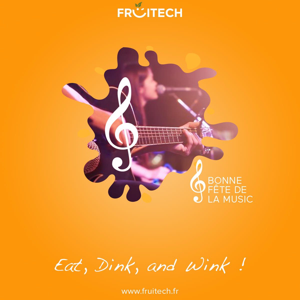 Fruitech's tweet photo. Quel que soit le genre musical 🎻, le style 🎸, l'origine 🎺 et le rythme 🎷, la musique 🎶 🎼 adoucit les moeurs et apporte de la joie de vivre.
#Fruitech #EatDrinkWink #ConsommonsBio #FeteDeLaMusique2019 #FeteDeLaMusique https://t.co/pmHk4ExyWY
