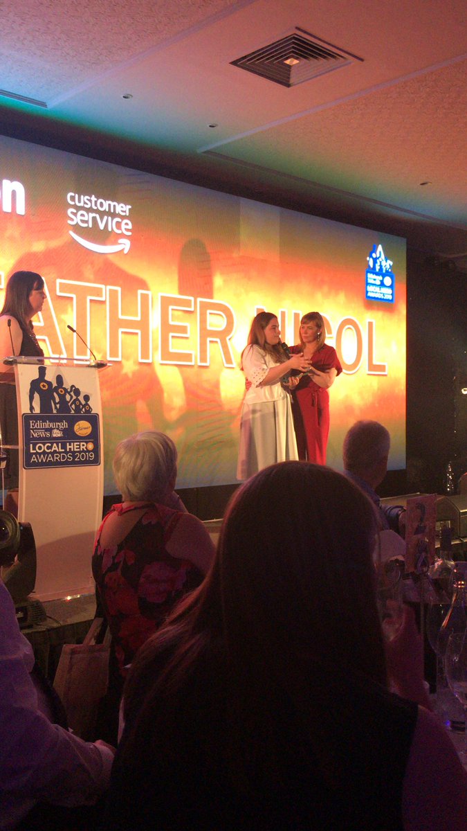 edinburghpaper's tweet image. Tonight’s inspirational young adult is Heather Nicol #LocalHeroEdin19