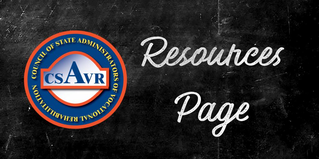 We have a few new additions to the resource section of our website! Please visit csavr.org/references-lin… for a list of reference materials, publications and links we think you may find helpful ••• pictured: CSAVR logo and words Resources Page placed on a chalk board •••