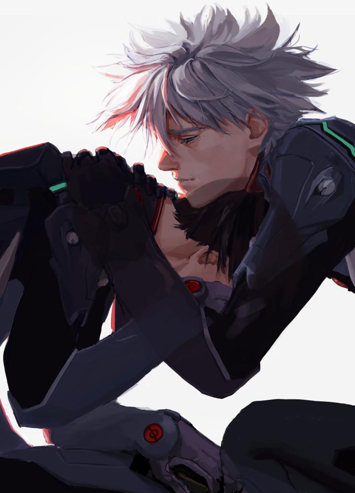 aurigae_arts's tweet photo. Posting the finished versions of these from a while back in celebration of NGE day - can't erase them, they in love #evangelion #kawoshin https://t.co/3UG280Hjdr