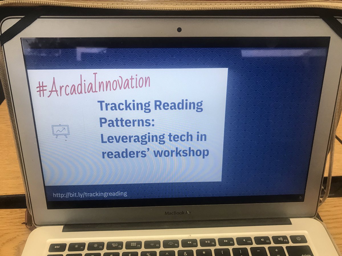 AlexaLepp's tweet photo. Absolutely LOVED this workshop at @ArcadiaUnified! I’ve learned SO MUCH about Lit & Tech!! Can’t wait to put it to great use!! “Make a culture visible and accountability invisible.” Thank you @JenRoberts1! 🙌🎉 #LitandTech #ArcadiaInnovation https://t.co/pGxYEi0Yz2