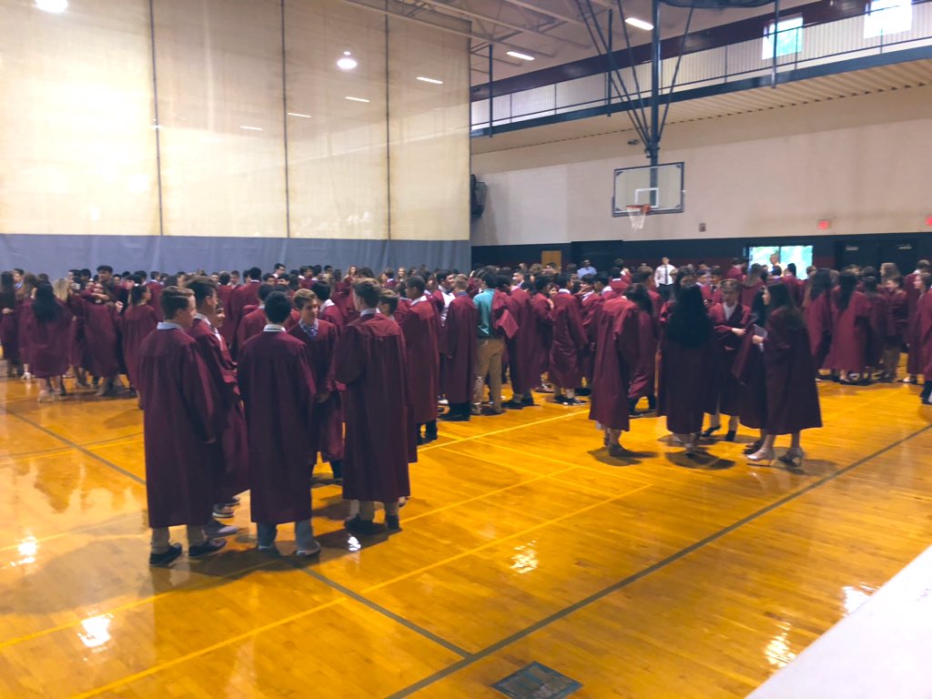 Two years go by quick when you have amazing students ! #congrats #imnotcrying #yourecrying #mjs2018 #mhs2023