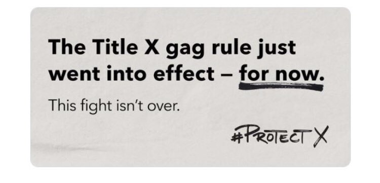 #ProtectTitleX #NoGagRule