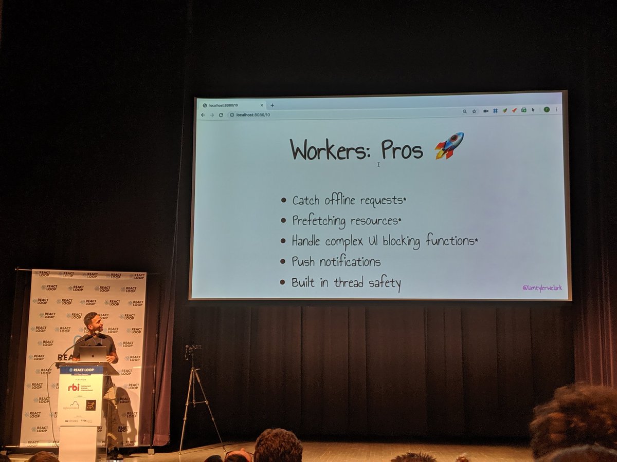 JoshuaKGoldberg's tweet image. @iamtylerwclark just said &quot;blazingly fast&quot; #ReactLoop19