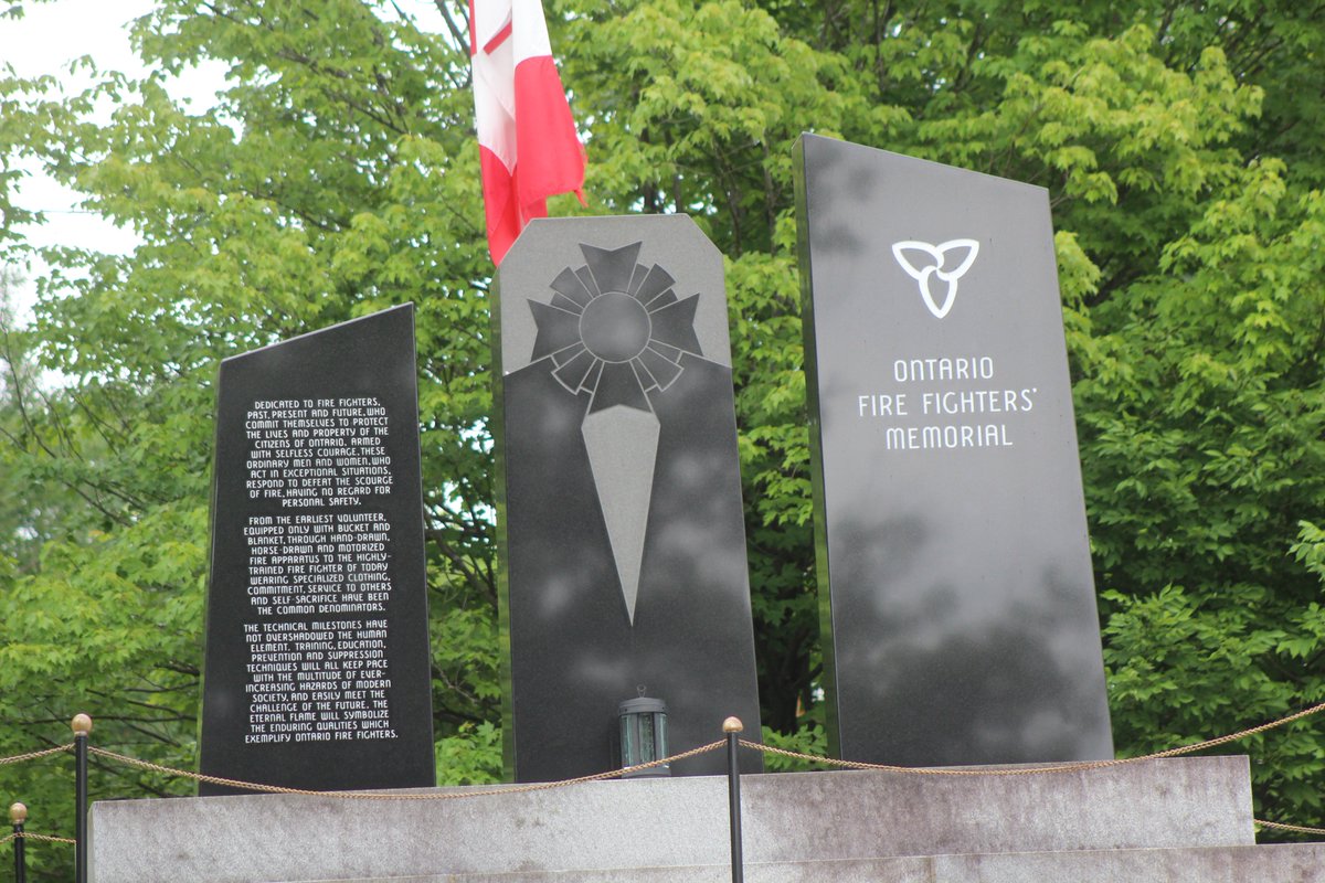 Tomorrow we remember @ the Ontario Fire College all firefighters, career,volunteer and retired who have answered the final call and returned to station this past year.