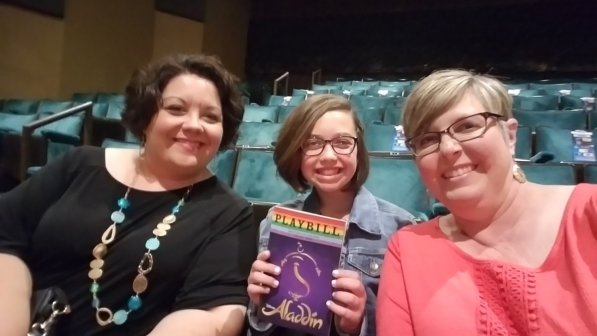danaeldredge's tweet photo. With my favorites seeing Aladdin at DSM! #AladdinDSM @dsmusicals https://t.co/dxc6bF3oh6