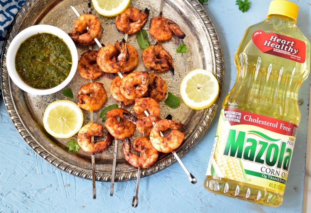 zestysouthindia's tweet photo. #ad Grilling season is here, try this delicious and easy Grilled Shrimp Skewers with Chermoula sauce. I used Mazola® Oil for Shrimp as well as sauce. For detailed recipe with video check the link https://t.co/uVyyasxTq6 #MarinadesWithMazola #MakeItWithHeart #shrimpskewers https://t.co/0aloyYzWJz