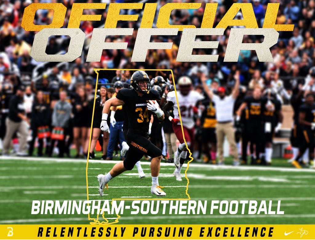 Blessed to receive my first offer from Birmingham-Southern!🙏 @NPHSRecruiting @Coach_FredM @CoachArthur71 @Mansell247 @JohnPerin