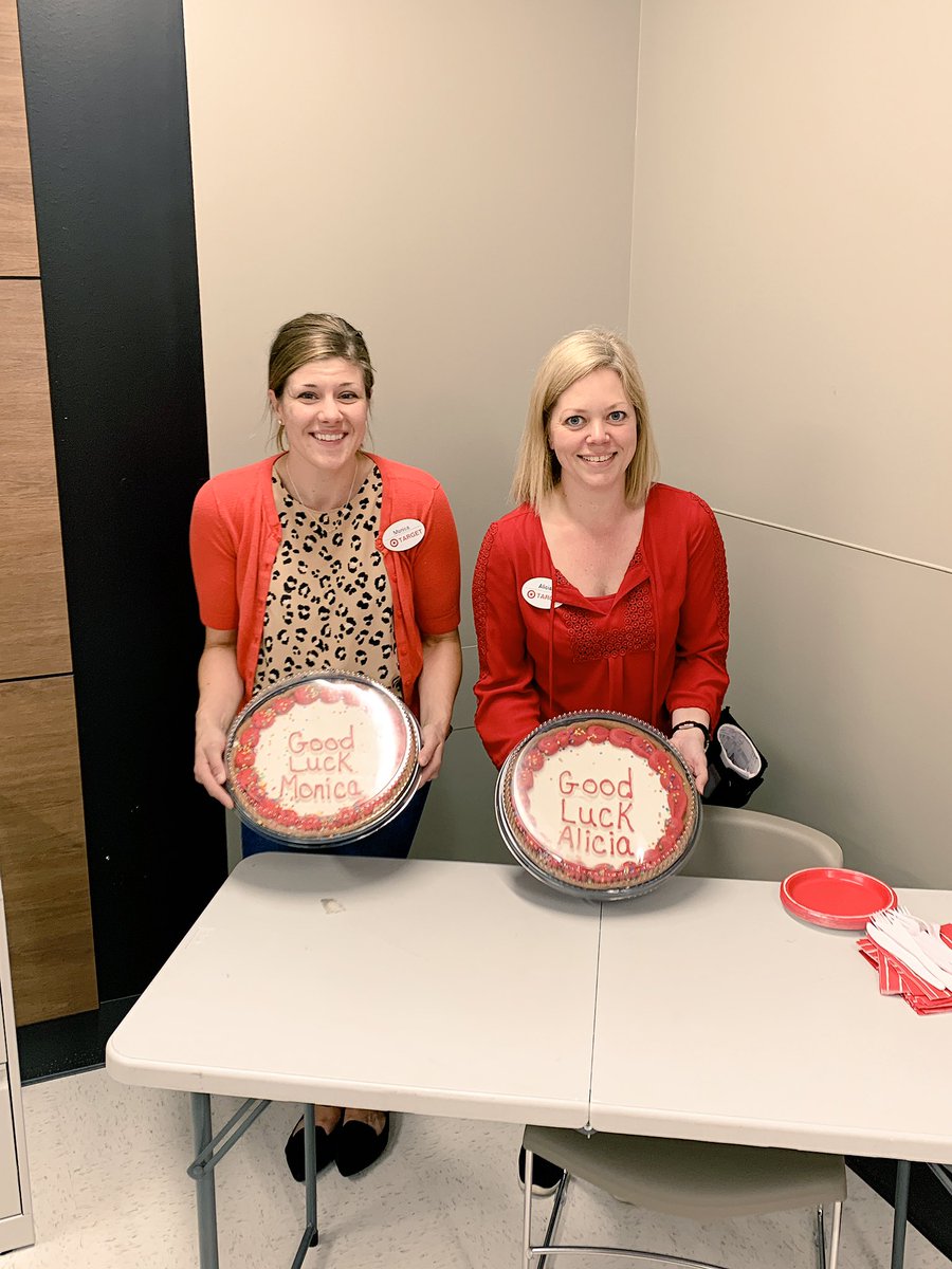 So sad to see these two talented ladies go today, but SO excited to watch what they will do at their new stores! T1767 and T2041 are lucky to have you!! @monica_prue <a href="/aa_meyer/">Alicia Meyer</a>