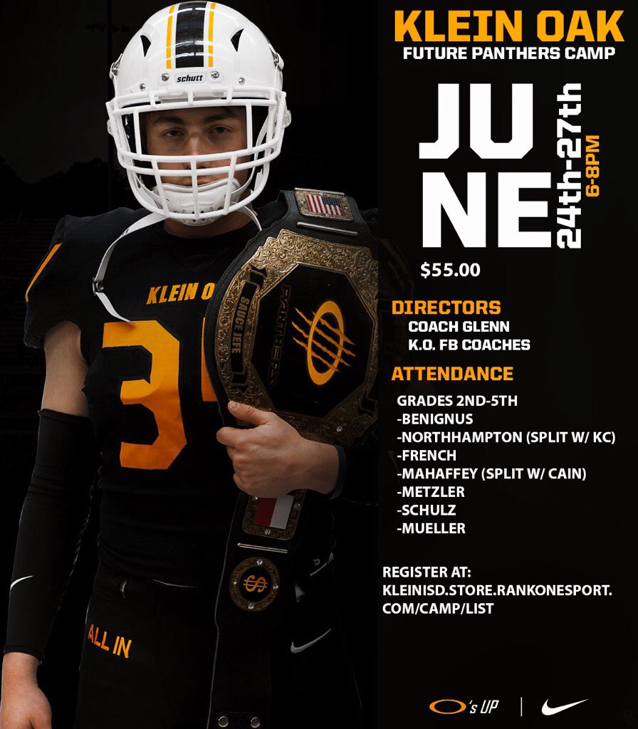 Klein Oiler Football tweet media