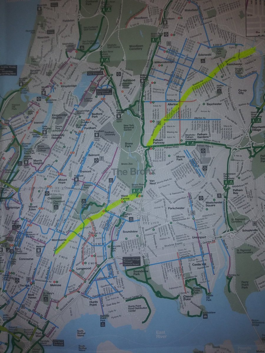 Close the gaps: Cyclists in Allerton and Baychester need a safe route to the Bronx River Greenway!  #SaferBostonRd #FixOurStreet