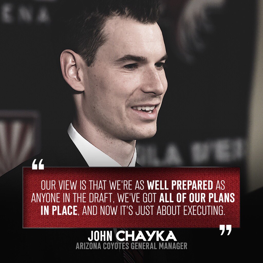 ArizonaCoyotes's tweet image. Almost Chayka time. ⏰