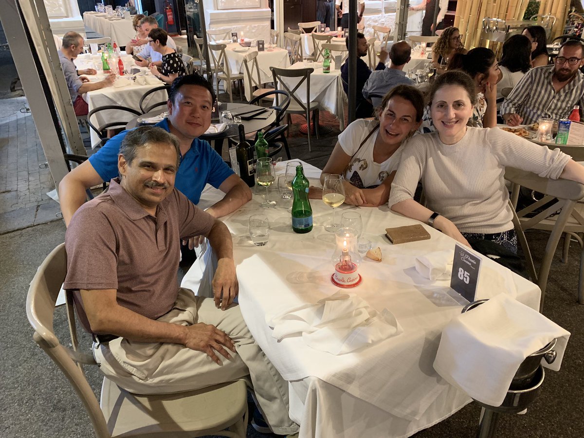 StephenVLiu's tweet photo. #CIOT19 Wonderful evening learning about Naples from the amazing @marinagarassino - such a beautiful city with so many hidden treasures! https://t.co/QhiIifuGoG