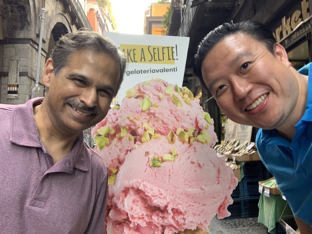 StephenVLiu's tweet photo. #CIOT19 Wonderful evening learning about Naples from the amazing @marinagarassino - such a beautiful city with so many hidden treasures! https://t.co/QhiIifuGoG