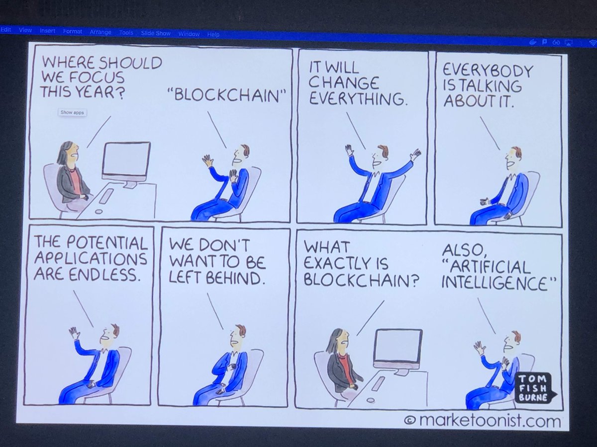 maxkatz's tweet photo. "Where should we focus this year? -- Blockchain" ๐๐๐
via Ash Agarwal
#blockchaindevsummit https://t.co/YltfCUvAxL